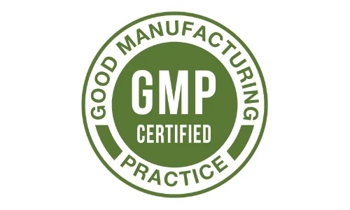 Breathe GMP manufacturing badge