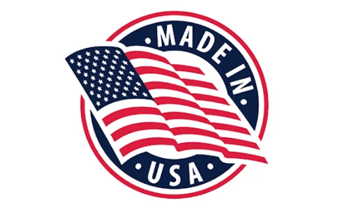 Breathe made in USA manufacturing badge