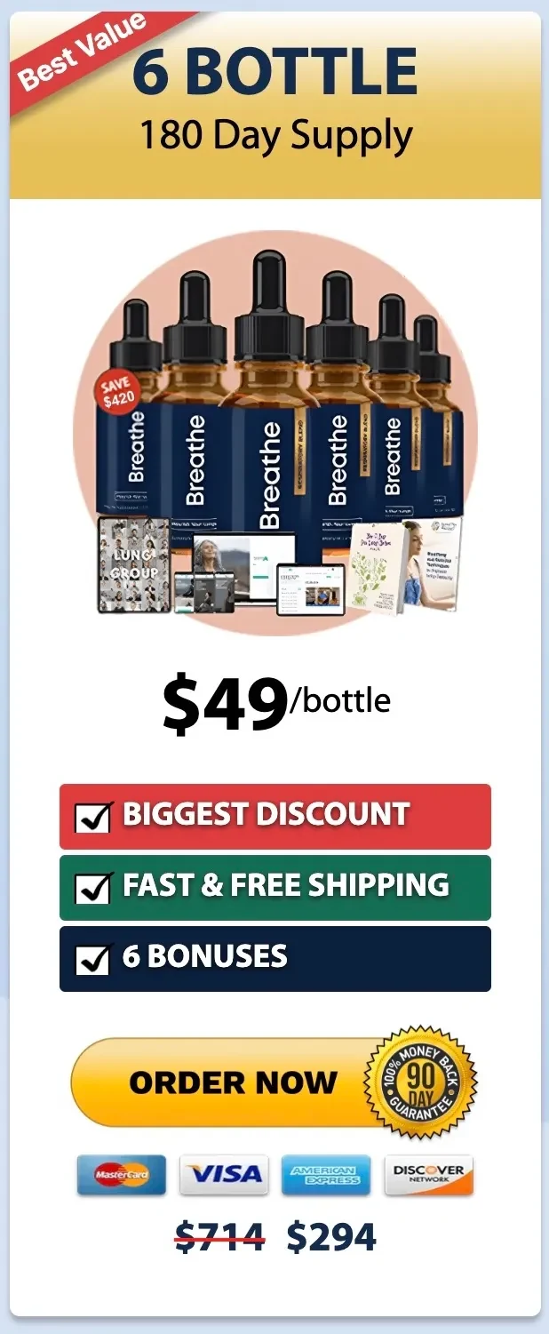 Breathe 6 bottle package